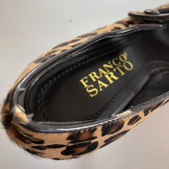Franco Sarto Calf Hair heels Sz 5 1/2 - Picture 7 of 7